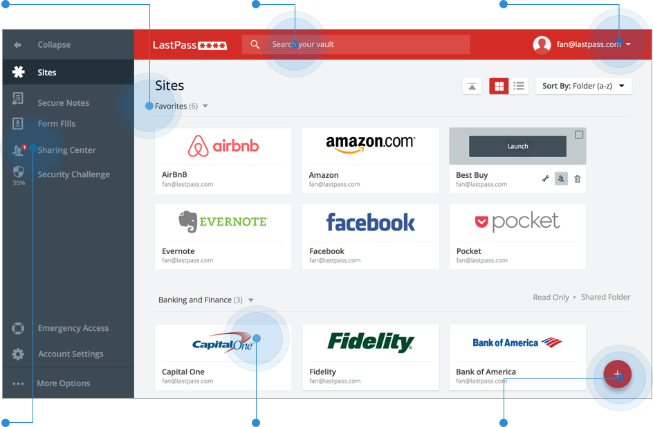 LastPass-Manage