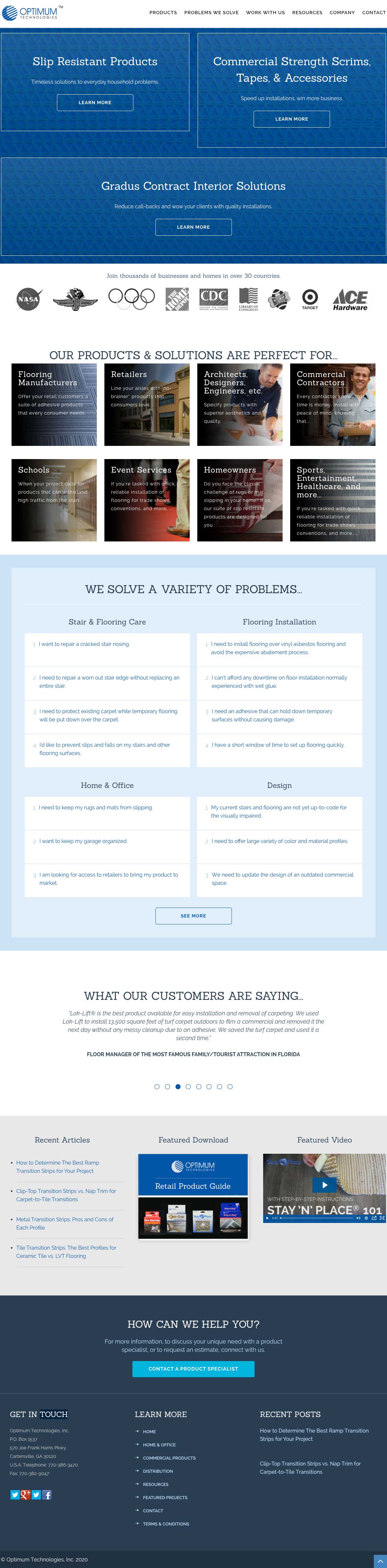 manufacturing web design